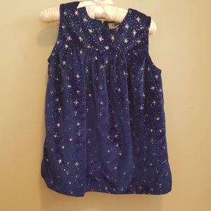 Blue velvet glitter sparkle dress